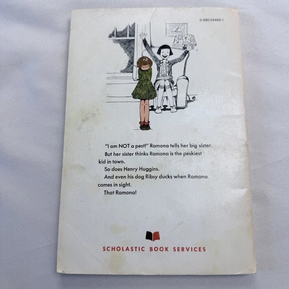 Ramona the Pest by Beverly Cleary (Paperback) (Scholastic) (1968)